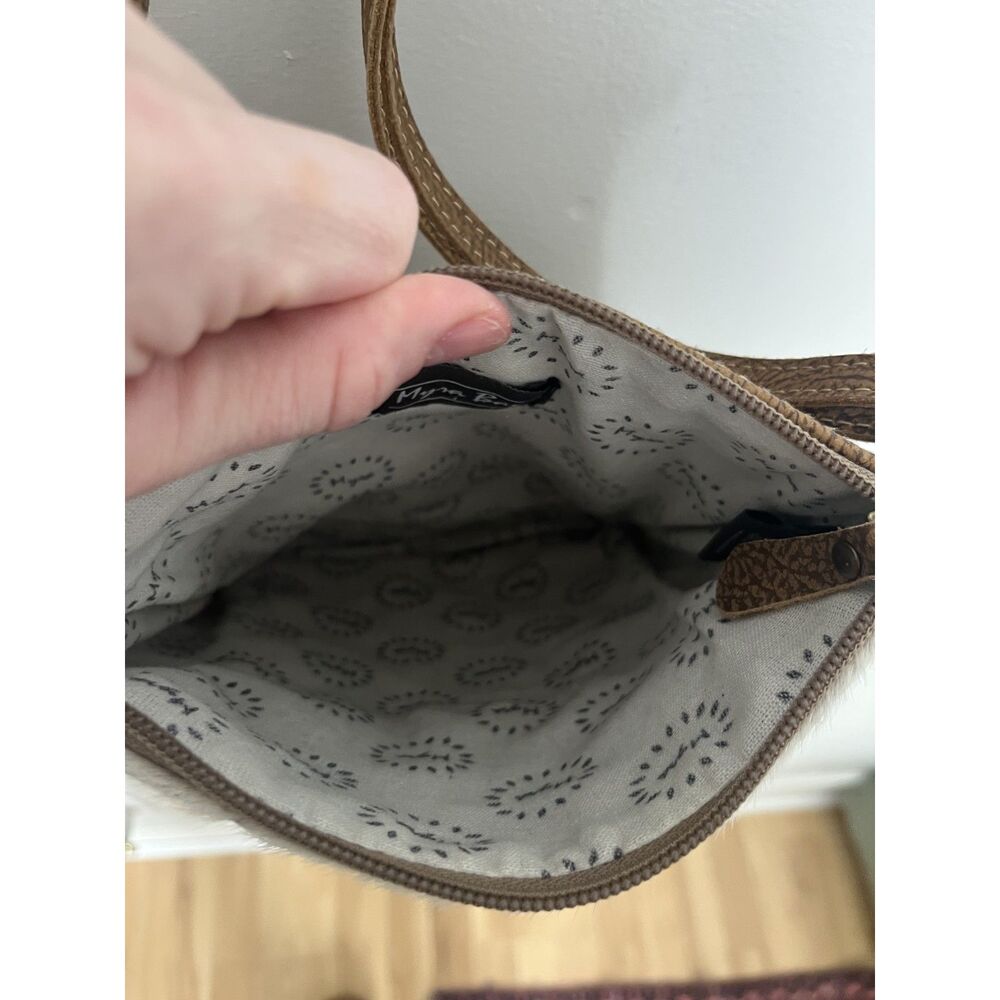 Myra Style Redefined Hair and Leather Crossbody Bag - Picture 6 of 7